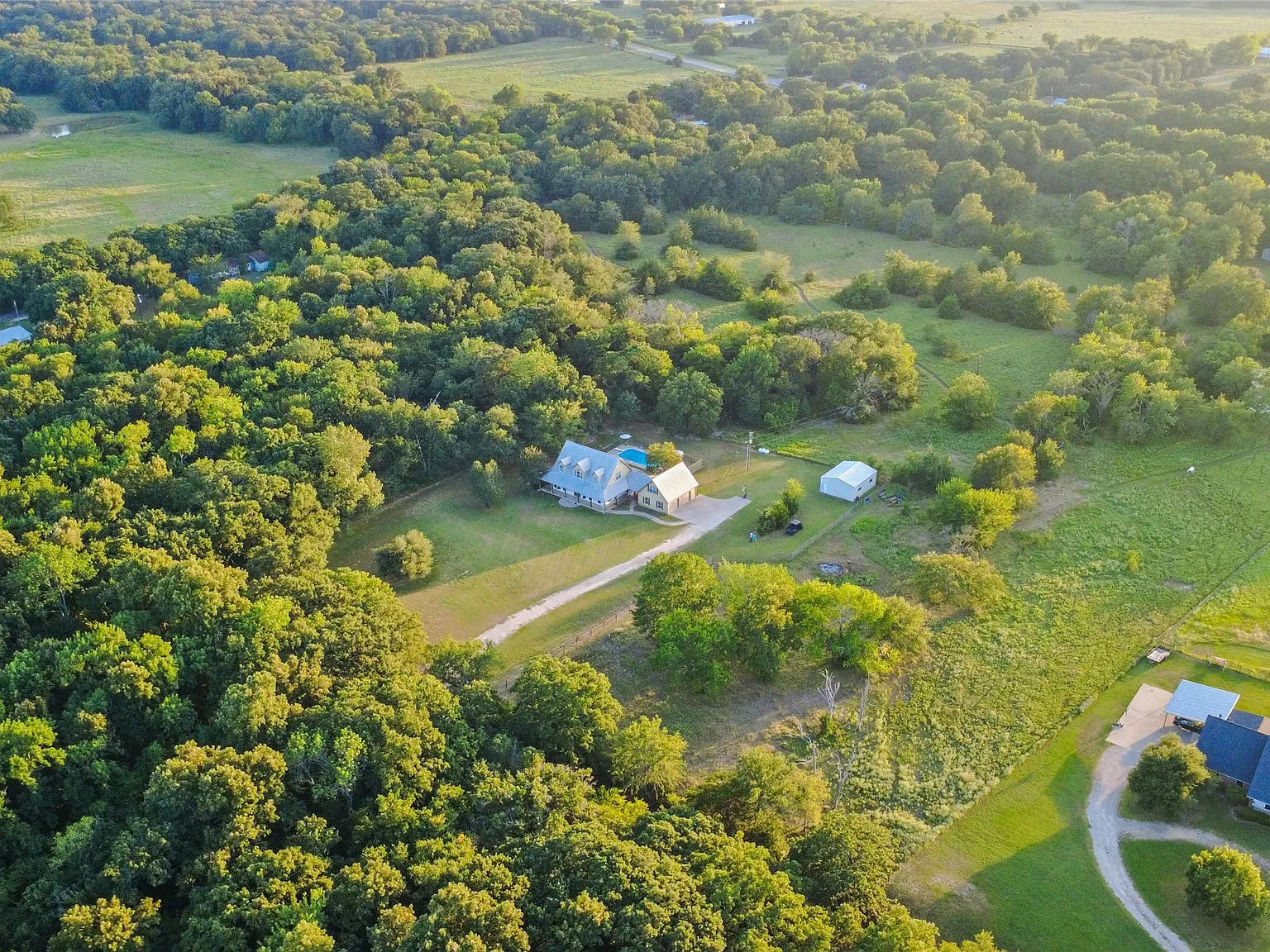 A Country Retreat on 20 Ag-Exempt Acres