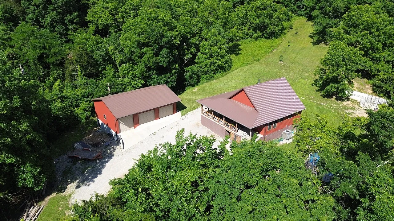 A House Built From the Trees on Its Own 117 Acres