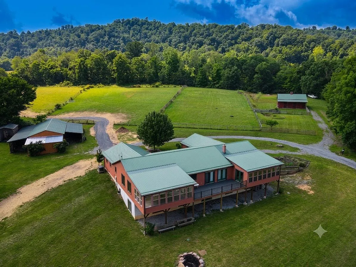An Equestrian Estate Built as Two Homes in One
