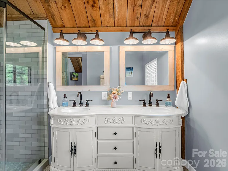 Authentic Barndominium on 35 Mountain Acres with Creek Frontage, Seven Pastures, and Long-Range Views Near Lake Lure