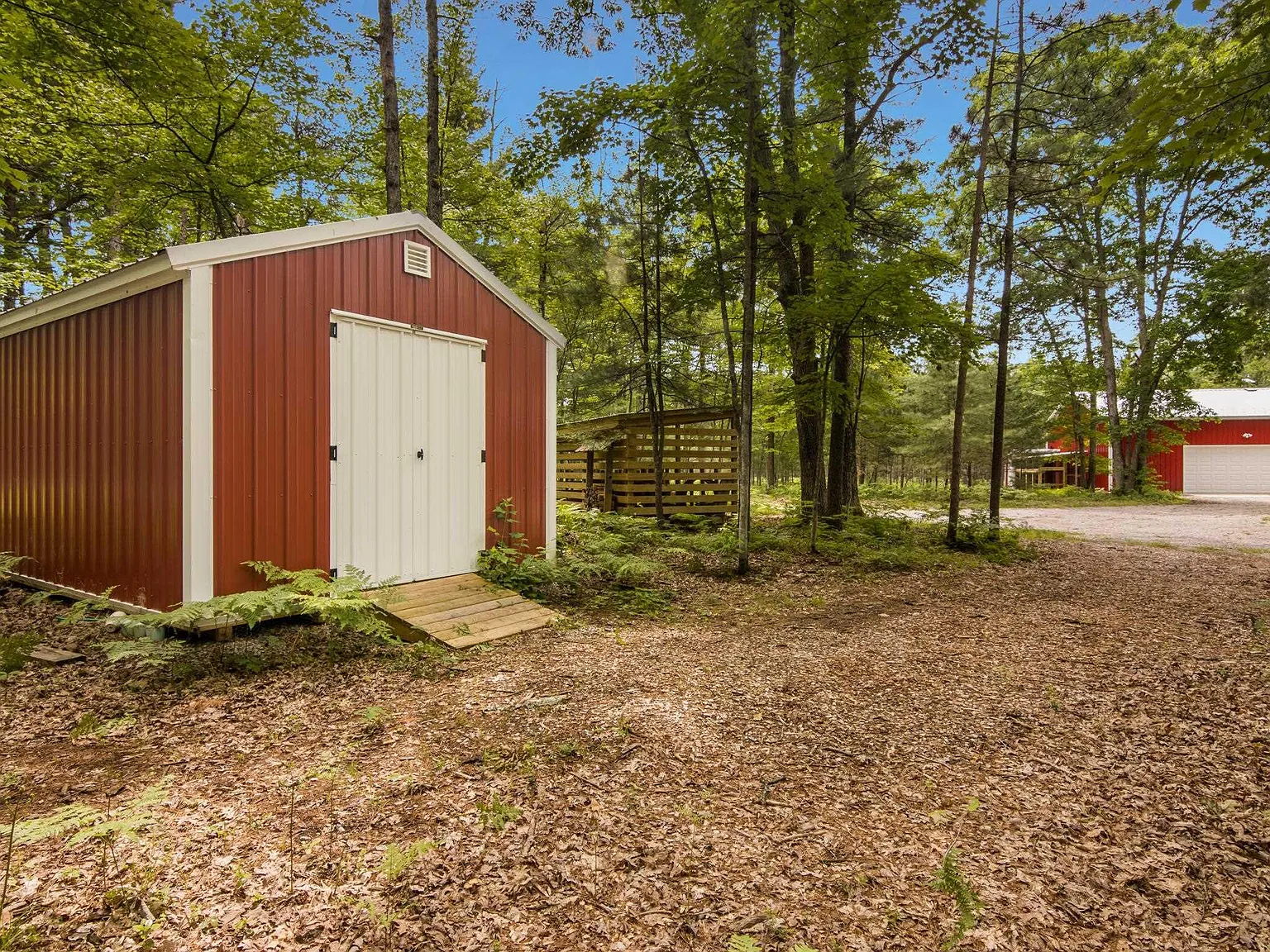 Cabin on 356 Feet of Blue Ribbon Trout Stream Frontage with Pole Barn on 10 Acres