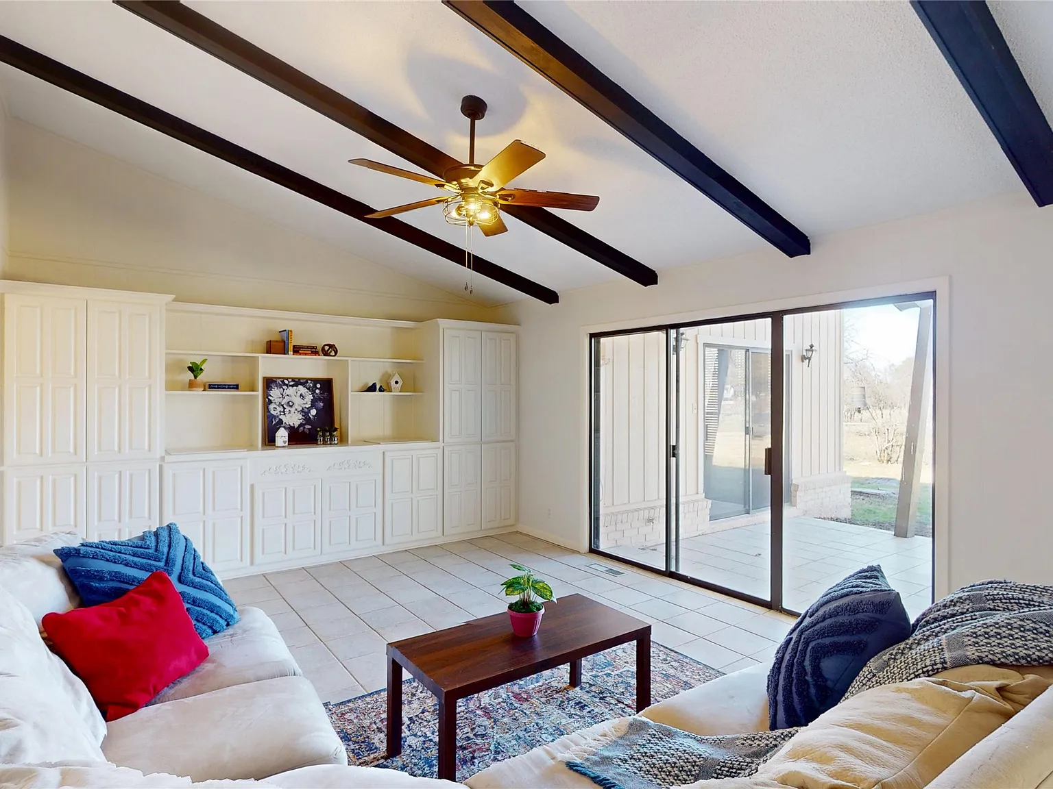 Brady Creek Frontage on 6 McCulloch County Acres, With a 1960 Midcentury Home