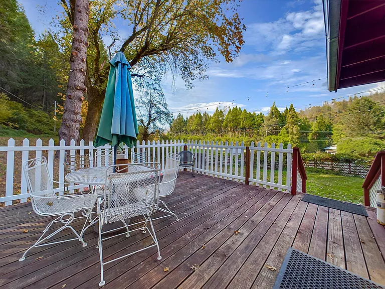 Historic Red Barn with Living Quarters on 6.39 Acres in Douglas City