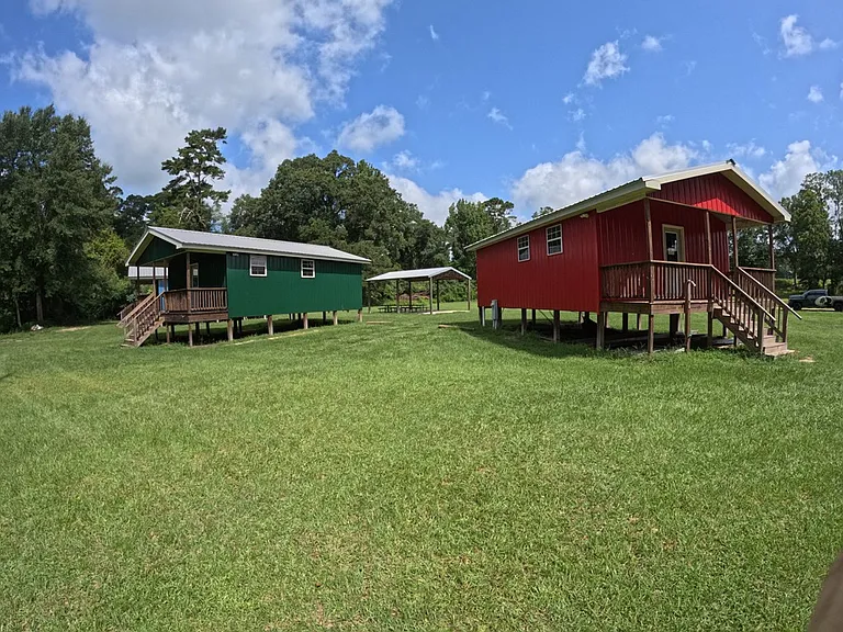 Spring-Fed Creeks and 82 Wooded Acres with Pavilion, Bunk Cabins, and a Stocked Pond Near the Bogue Chitto River
