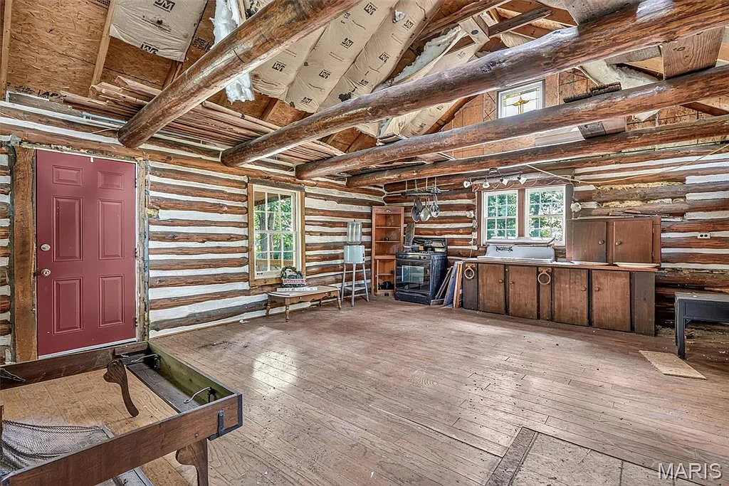 Two Log Cabins on Coldwater Creek, Ready to Reimagine
