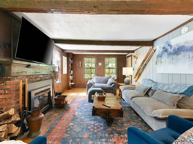 An 1854 Lodge You Reach by Crossing a Covered Bridge