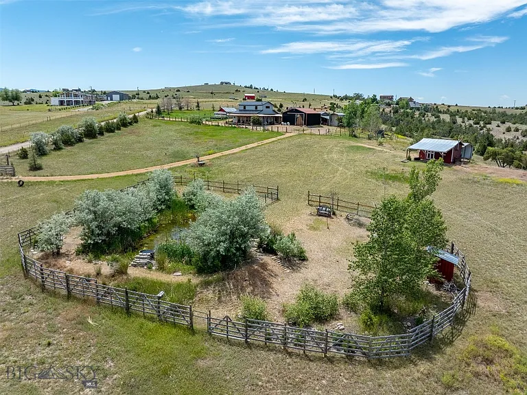 Nearly 10 Gallatin Valley Acres with Pond, Furnished Guest Cabin, Two-Stall Barn, and Six Powered Outbuildings Near Three Forks