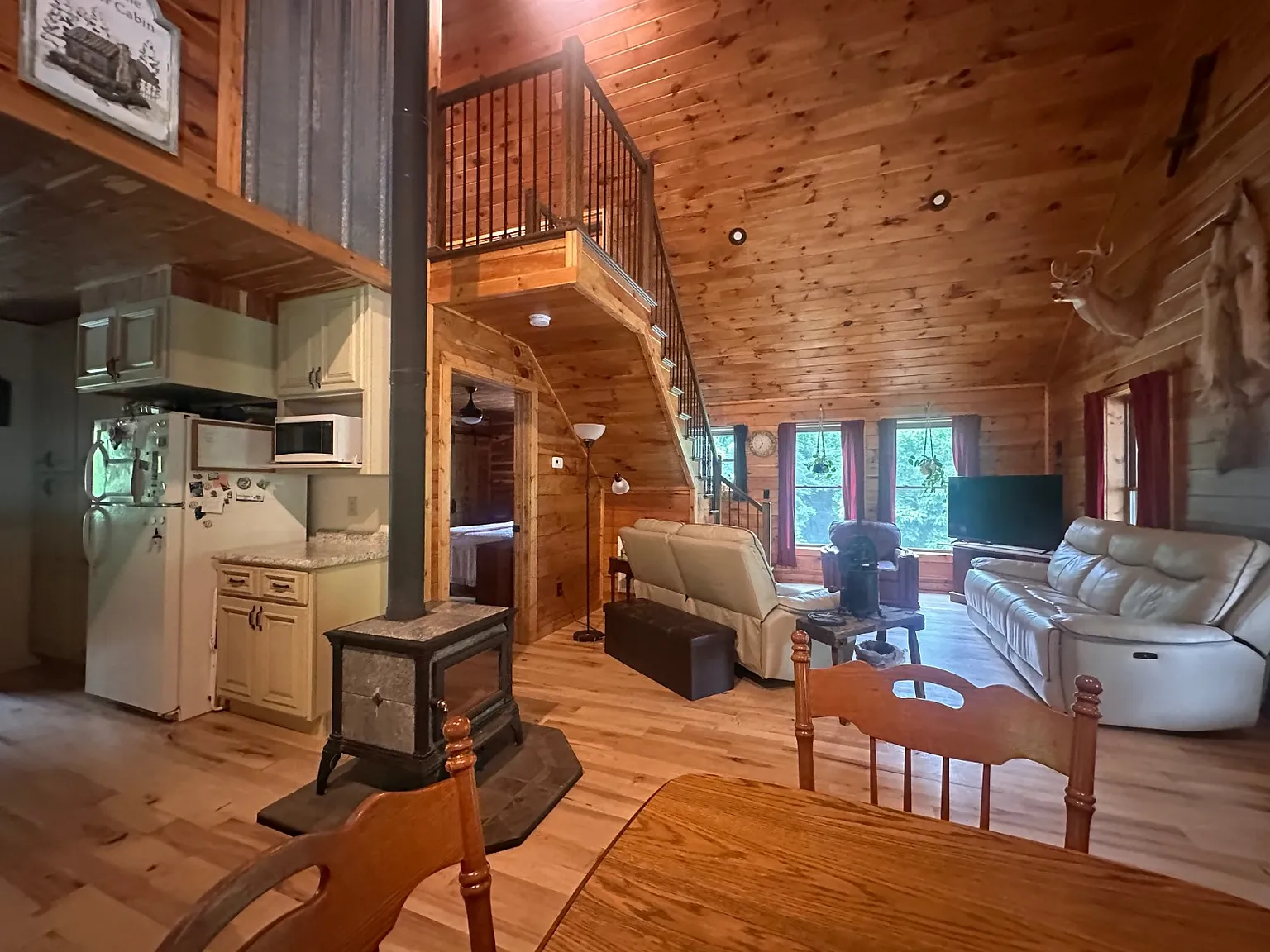 A House Built From the Trees on Its Own 117 Acres