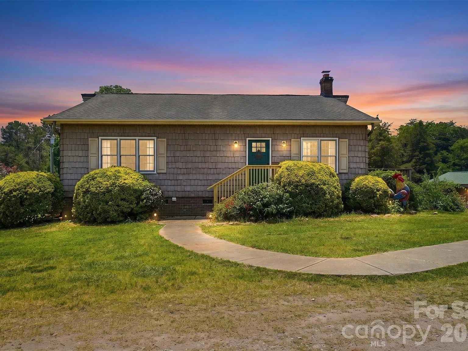 Horse Farm with 10-Stall Barn, Arena, and Five Paddocks on 12 Acres Near Lake Wylie