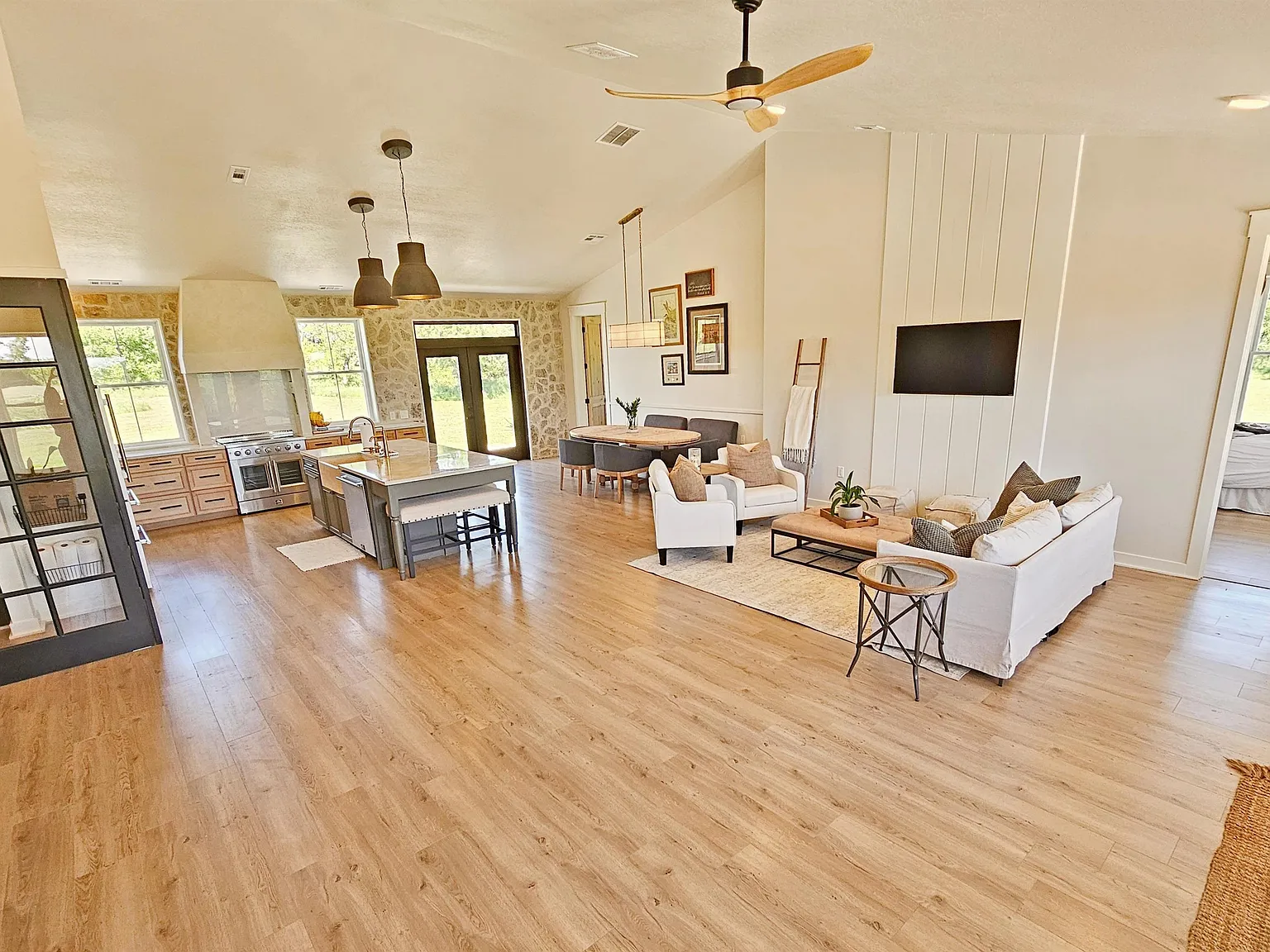 A New Custom Home on 20 Acres of Flint Hills Creek Bottom