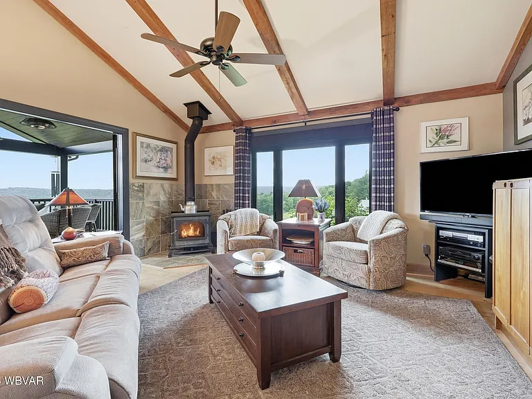 Gentlemen's Farm with Wine Cellar and Sweeping Mountain Views on 64 Acres in Sullivan County