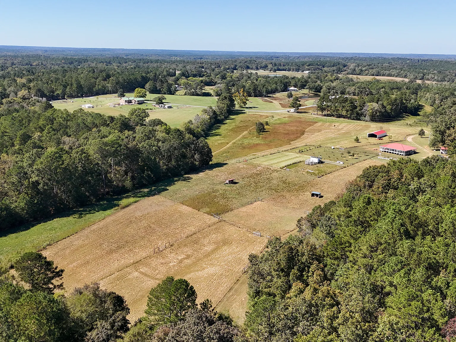 New-Build Farmhouse with a Covered Porch Bigger Than the House on 44 Elbert County Acres
