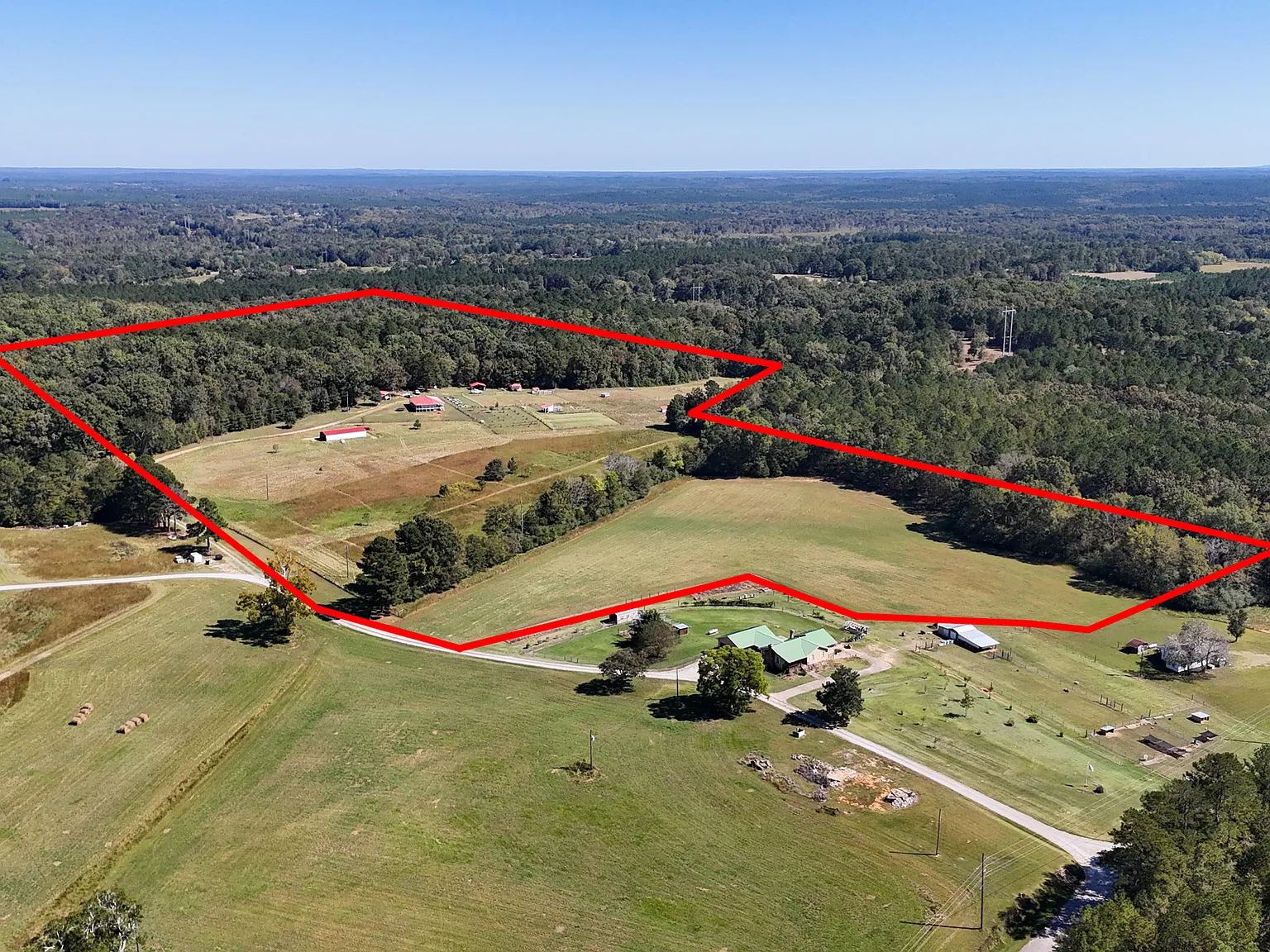 New-Build Farmhouse with a Covered Porch Bigger Than the House on 44 Elbert County Acres