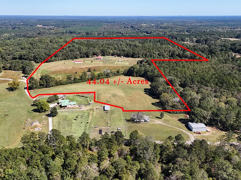 New-Build Farmhouse with a Covered Porch Bigger Than the House on 44 Elbert County Acres