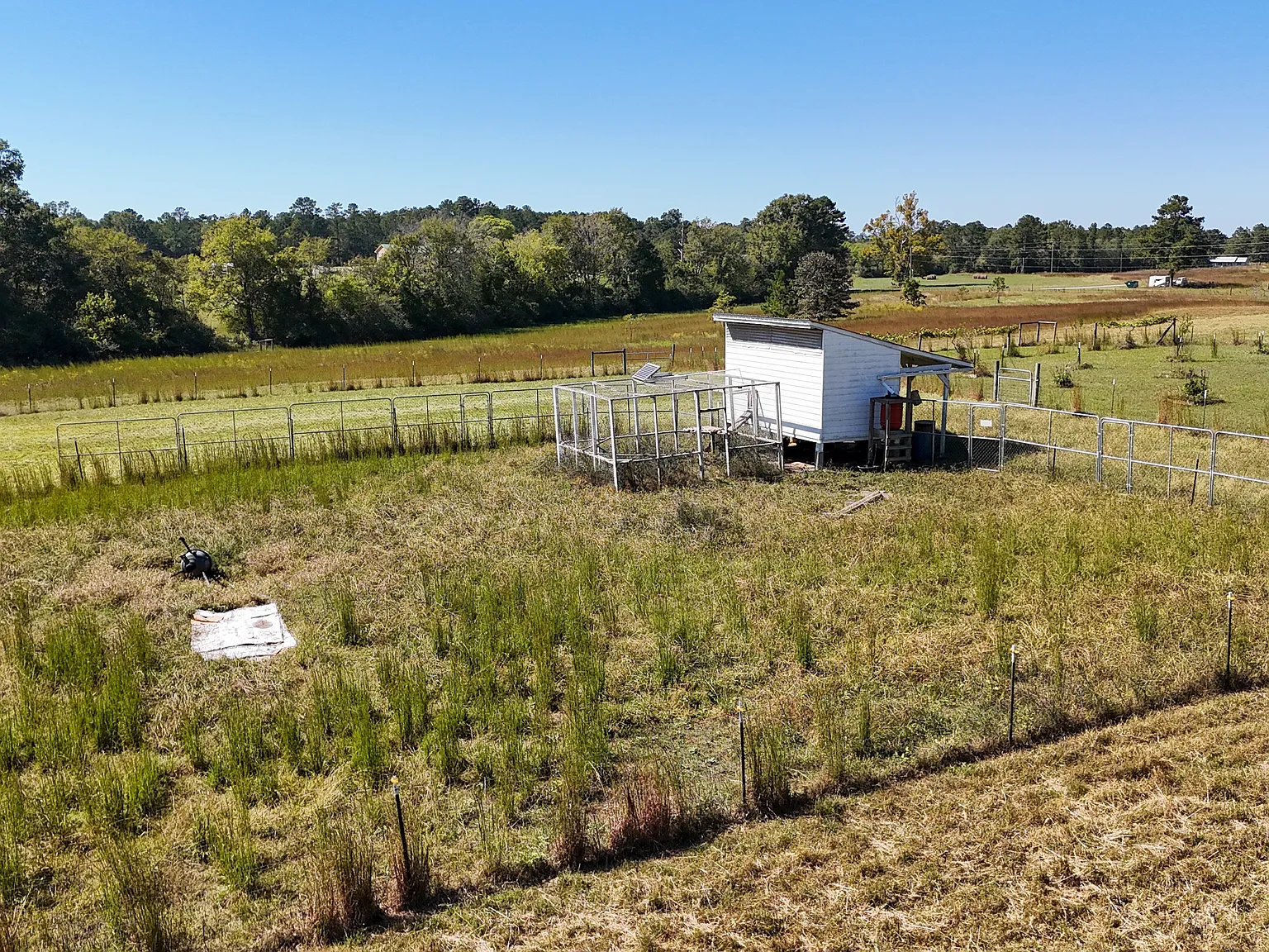 New-Build Farmhouse with a Covered Porch Bigger Than the House on 44 Elbert County Acres