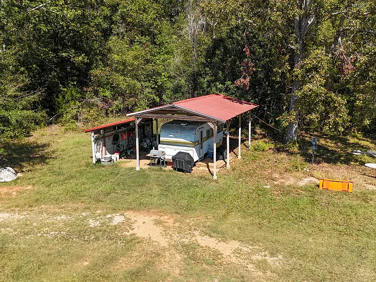 New-Build Farmhouse with a Covered Porch Bigger Than the House on 44 Elbert County Acres