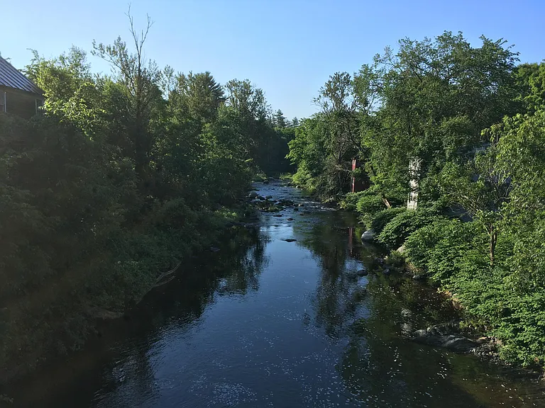 Historic 1900 Farmstead on Higgins Stream with Horse Barn, Swimming Hole, and In-Law Apartment Near Skowhegan