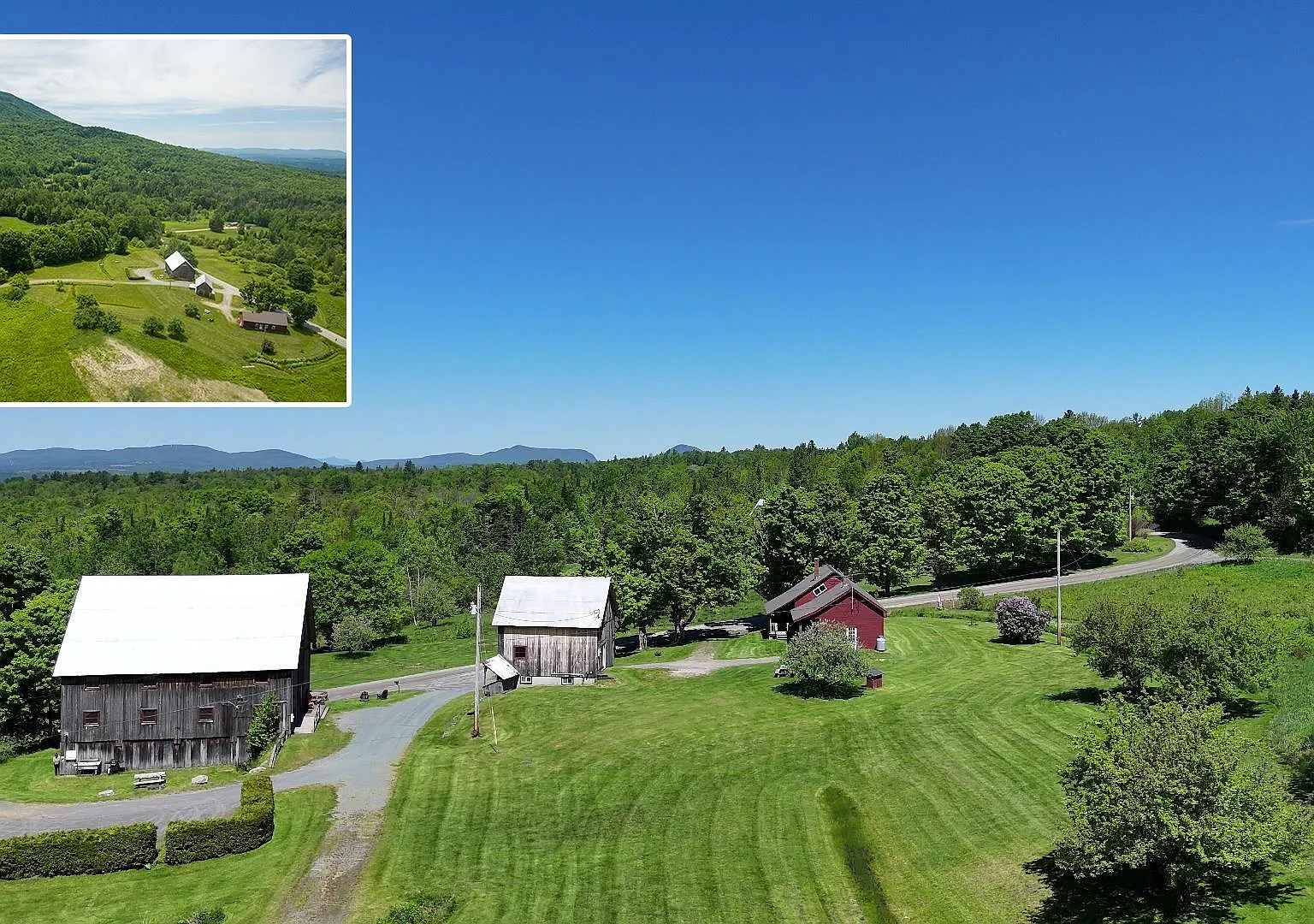 Kingdom Farm Lodge — 1850s Homestead with Barn Suites and Wedding Venue Atop Burke Mountain
