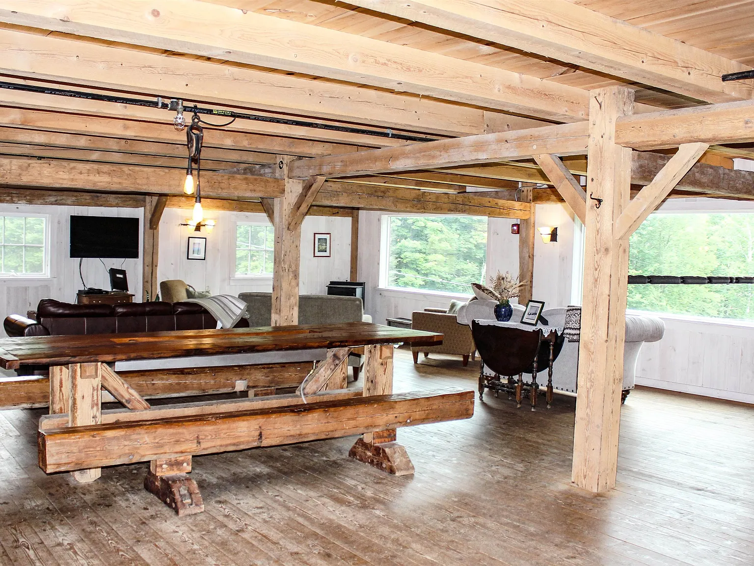 Kingdom Farm Lodge — 1850s Homestead with Barn Suites and Wedding Venue Atop Burke Mountain