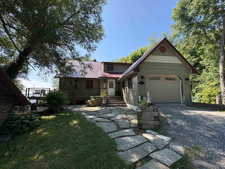 Direct Lake Champlain Frontage on 10 Private Acres