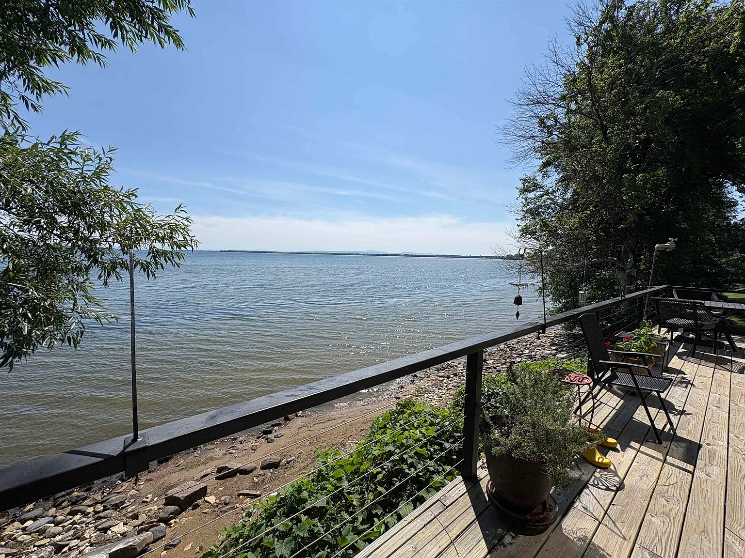 Direct Lake Champlain Frontage on 10 Private Acres