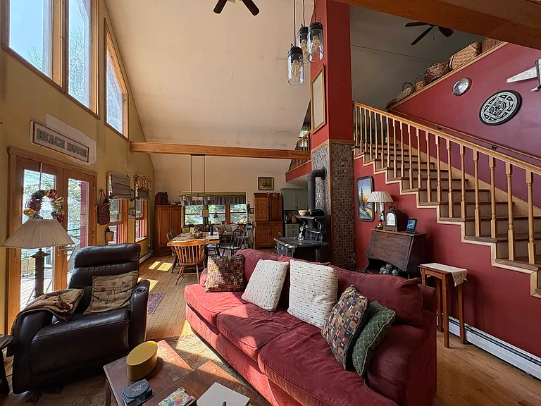 Direct Lake Champlain Frontage on 10 Private Acres
