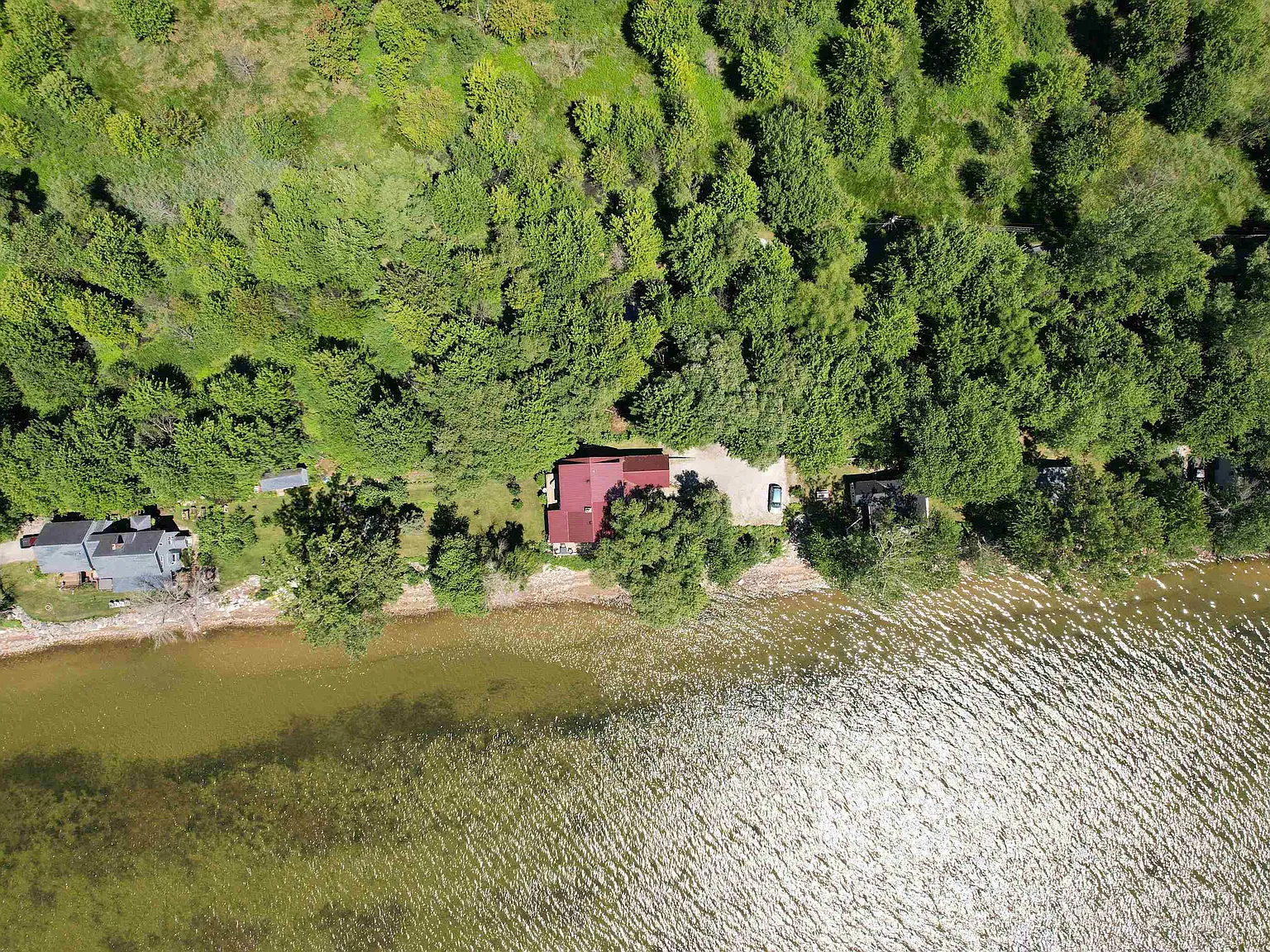 Direct Lake Champlain Frontage on 10 Private Acres