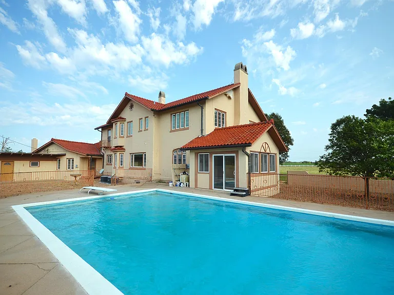 A Mediterranean-Style Landmark on 15 Private Acres