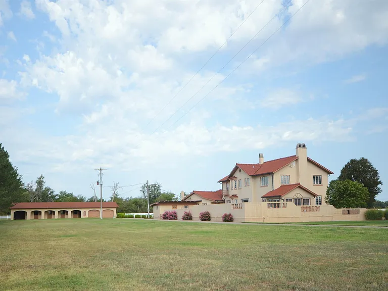 A Mediterranean-Style Landmark on 15 Private Acres