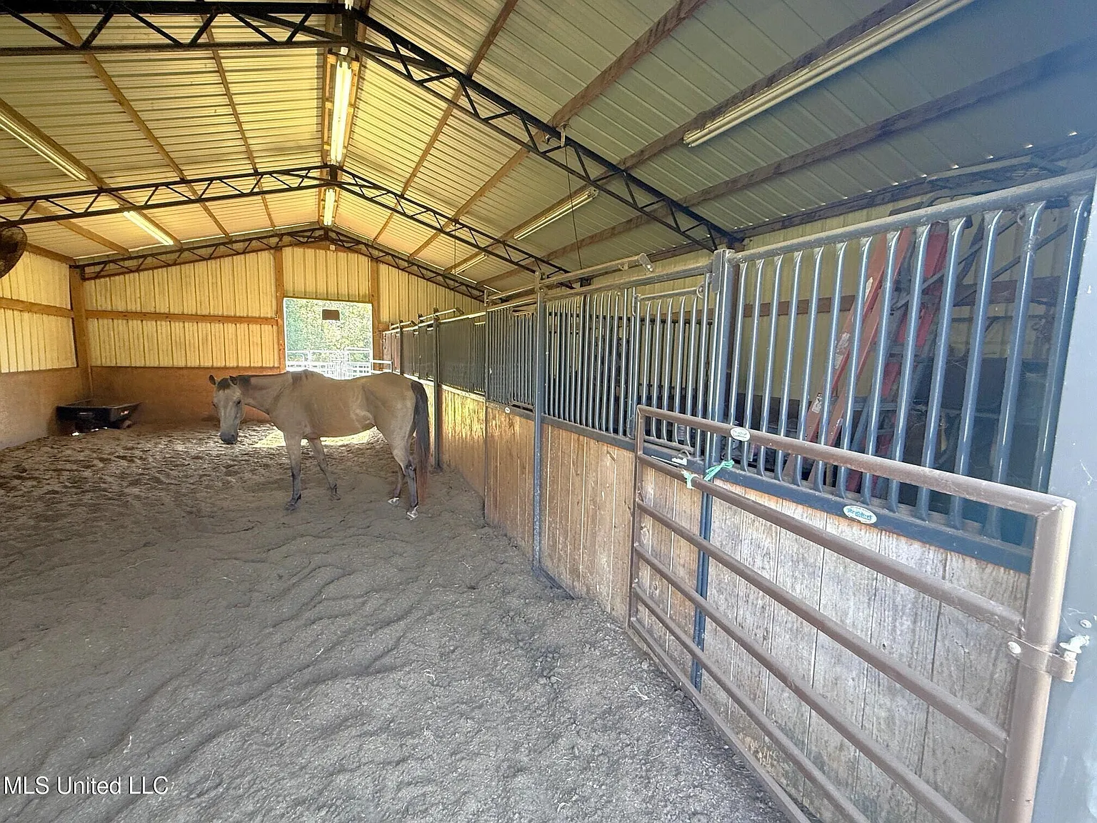 Turnkey Brick Farmhouse with Three Barns, Two Ponds, and 125 Acres Near McComb