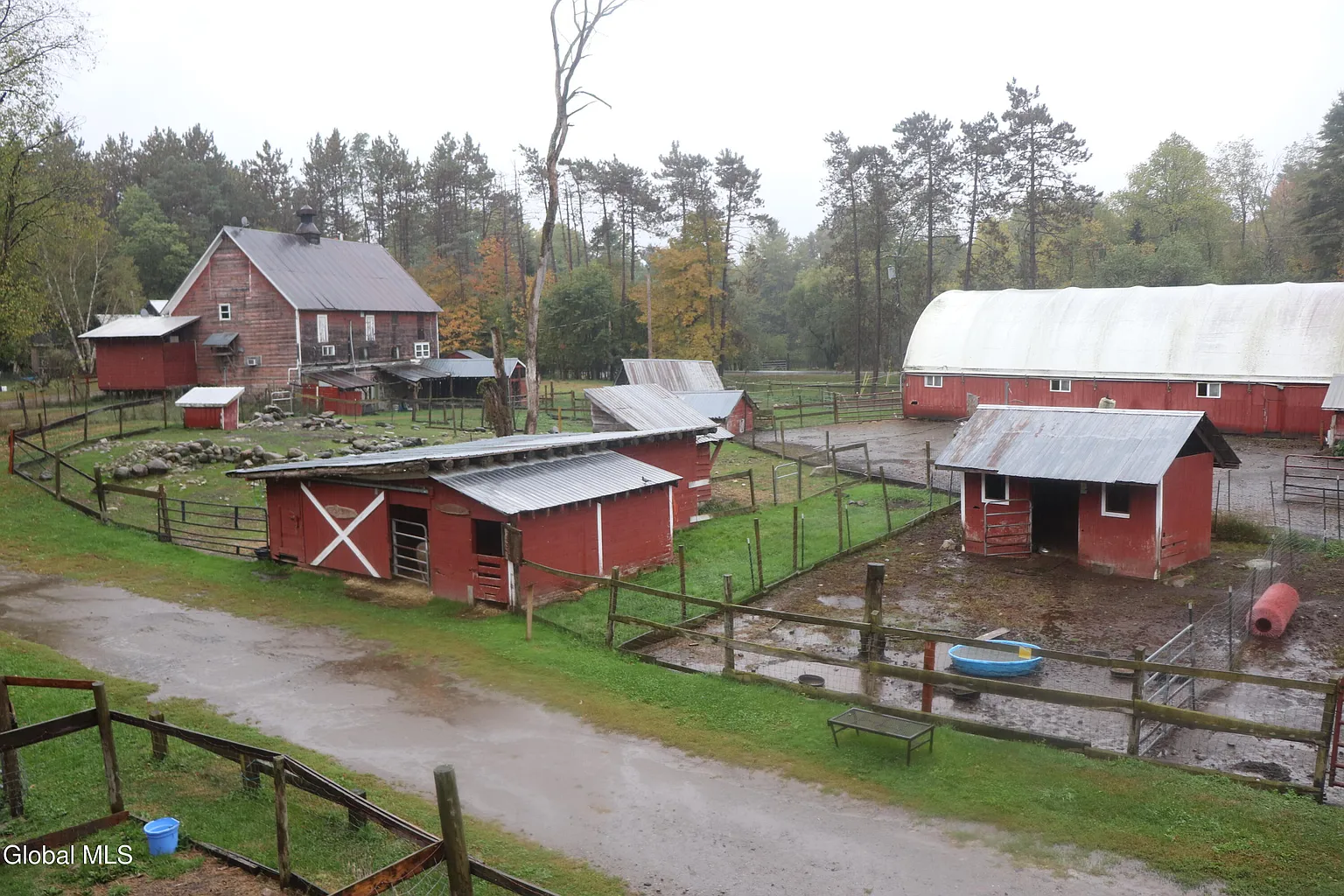Meadowbrook Farm: 54 Acres, a 1903 Barn, and a Former Cheese Factory Near the Adirondacks