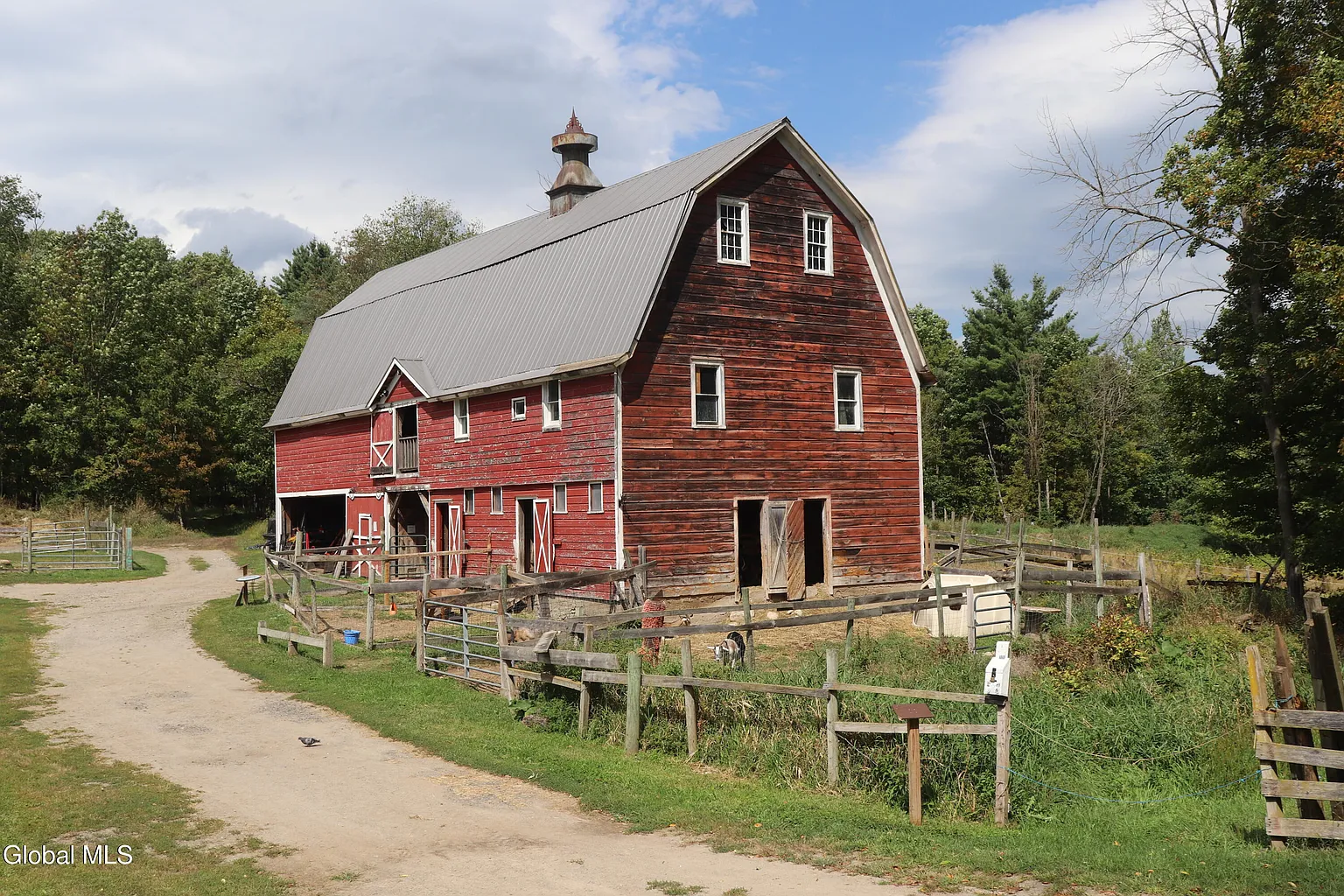 Meadowbrook Farm: 54 Acres, a 1903 Barn, and a Former Cheese Factory Near the Adirondacks