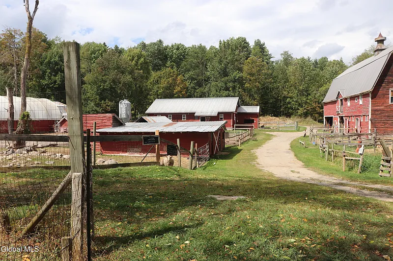 Meadowbrook Farm: 54 Acres, a 1903 Barn, and a Former Cheese Factory Near the Adirondacks