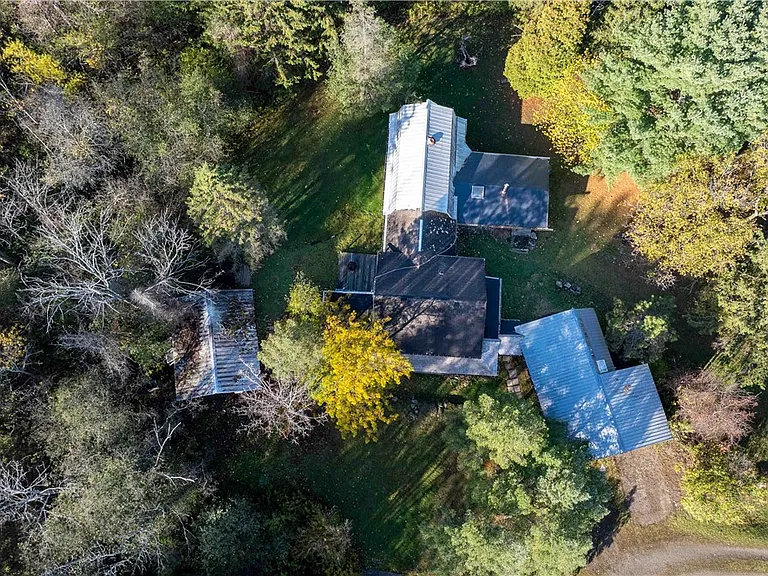 Log Cabin with Pond on 4.24 Private Acres in the Finger Lakes