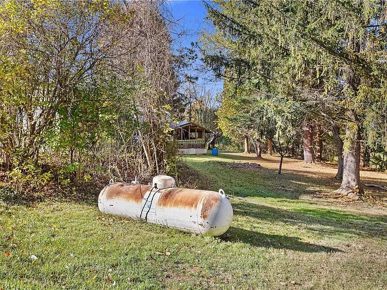 Log Cabin with Pond on 4.24 Private Acres in the Finger Lakes