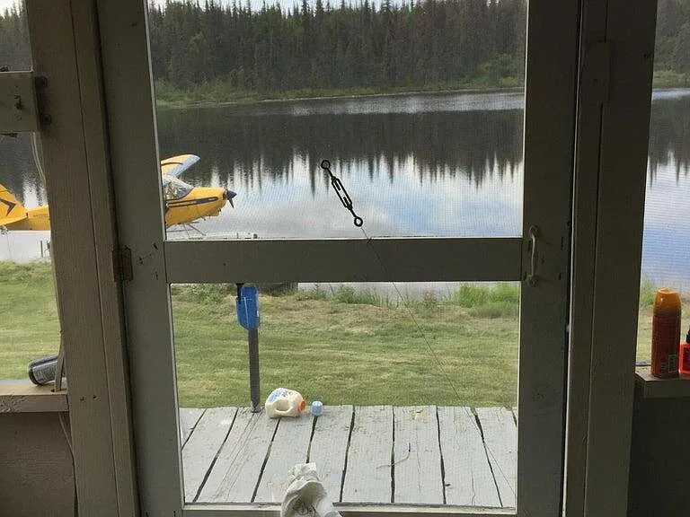 Off-Grid Lake Cabin on 33 Backcountry Acres Accessible Only by Float Plane or Snow Machine