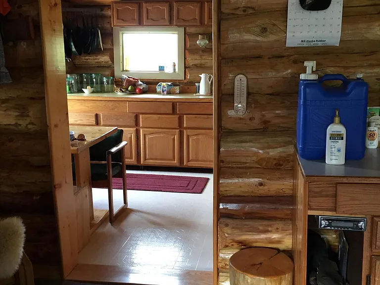 Off-Grid Lake Cabin on 33 Backcountry Acres Accessible Only by Float Plane or Snow Machine