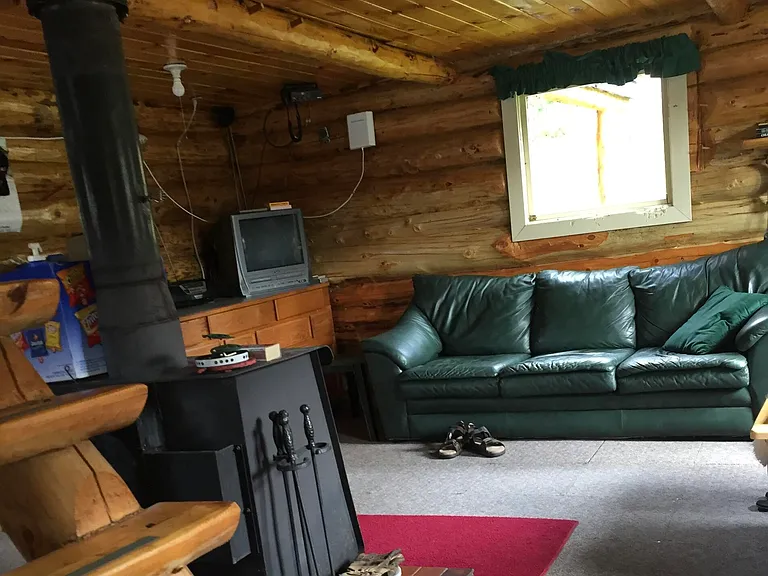 Off-Grid Lake Cabin on 33 Backcountry Acres Accessible Only by Float Plane or Snow Machine