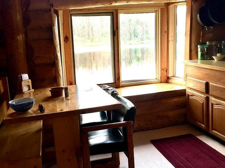 Off-Grid Lake Cabin on 33 Backcountry Acres Accessible Only by Float Plane or Snow Machine