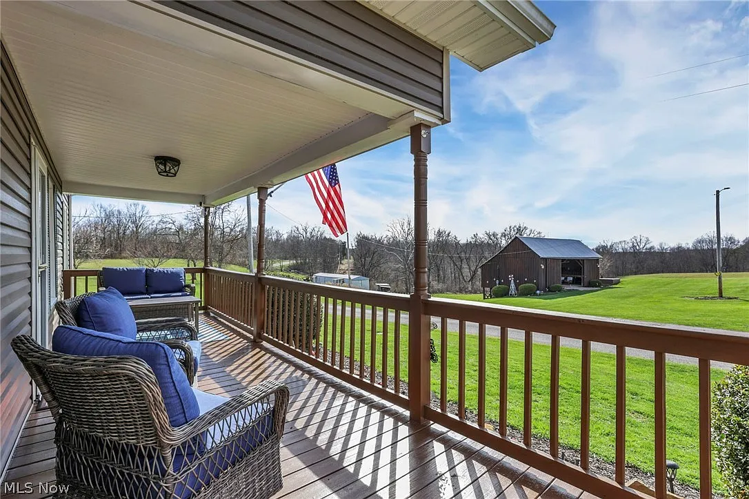 Farmhouse with Bank Barn on 91 Acres of Tillable Fields and Hunting Woods in Perry County