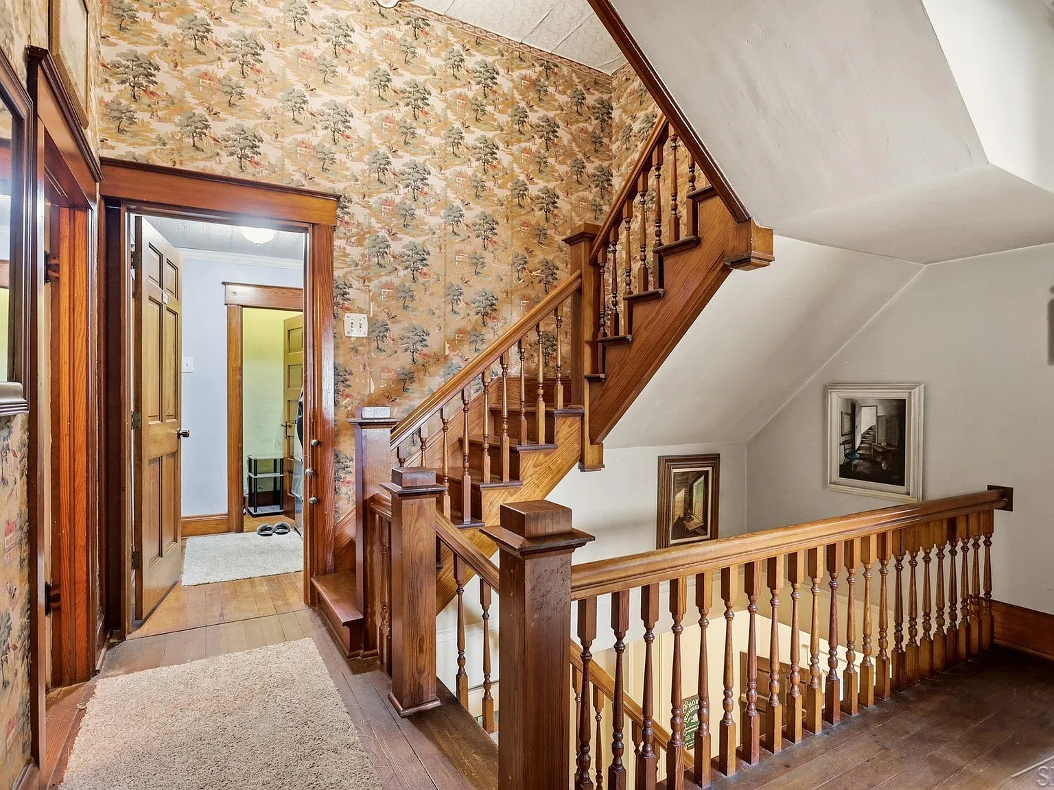 A Queen Anne Victorian with a Cupola, on Six Private Acres