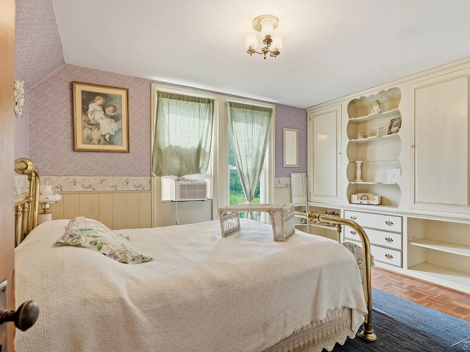 A Queen Anne Victorian with a Cupola, on Six Private Acres