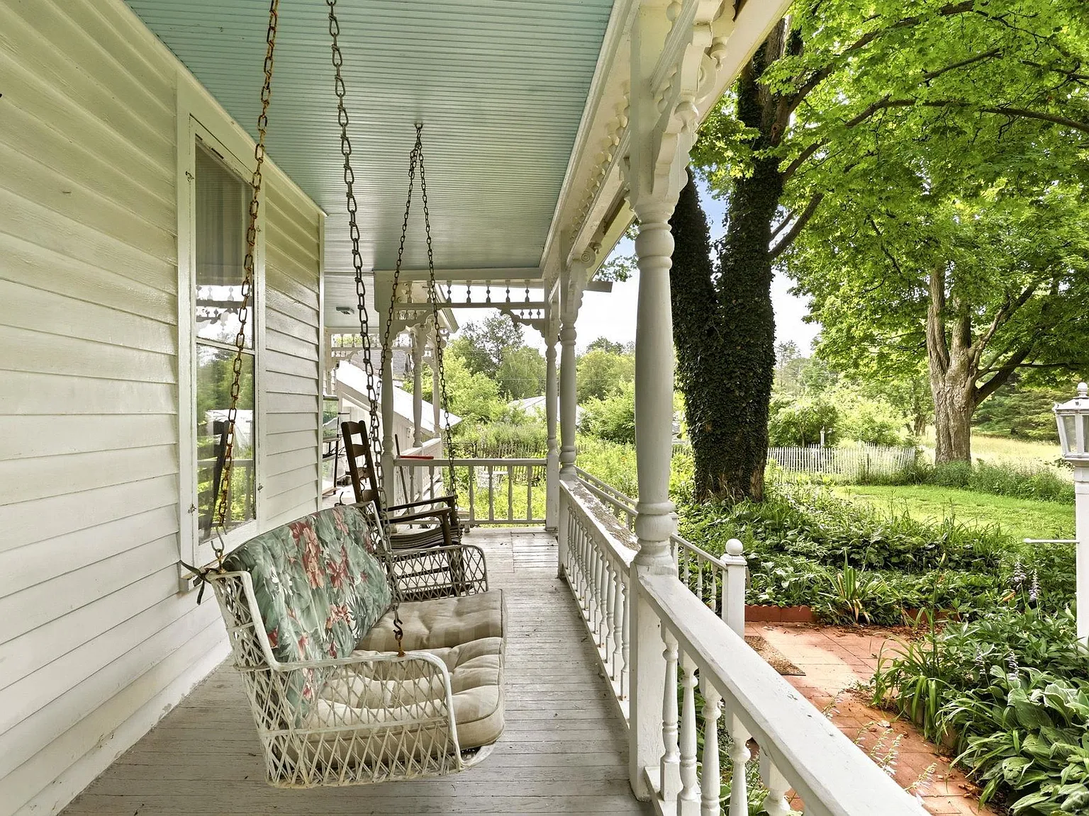 A Queen Anne Victorian with a Cupola, on Six Private Acres