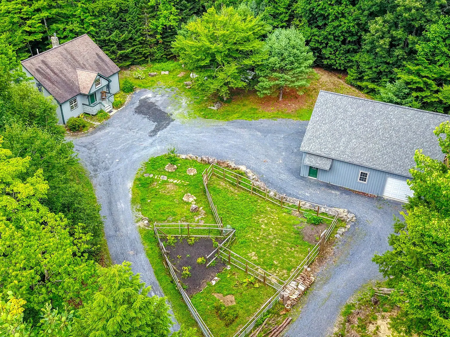 A Working Homestead Setup on Sandy Pond