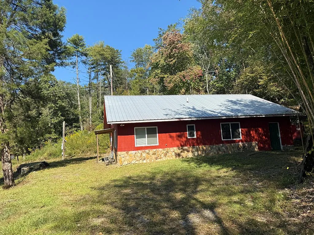 6.92 Acres, Updated Mechanicals, and Two Unfinished Outbuildings in the Nantahala Foothills