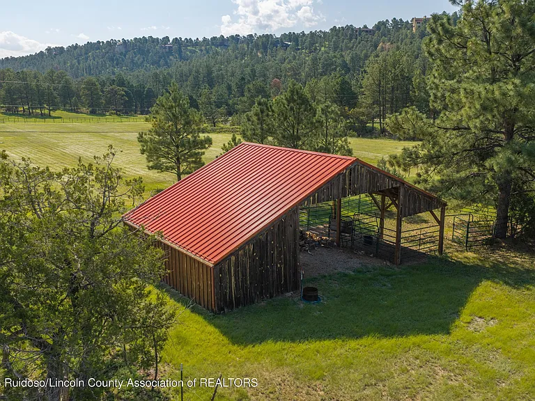 A Horse Property in the Pines, With Sierra Blanca in View
