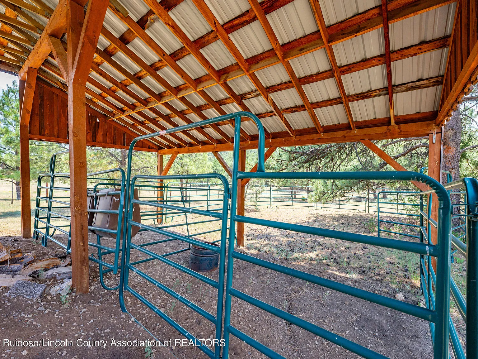 A Horse Property in the Pines, With Sierra Blanca in View