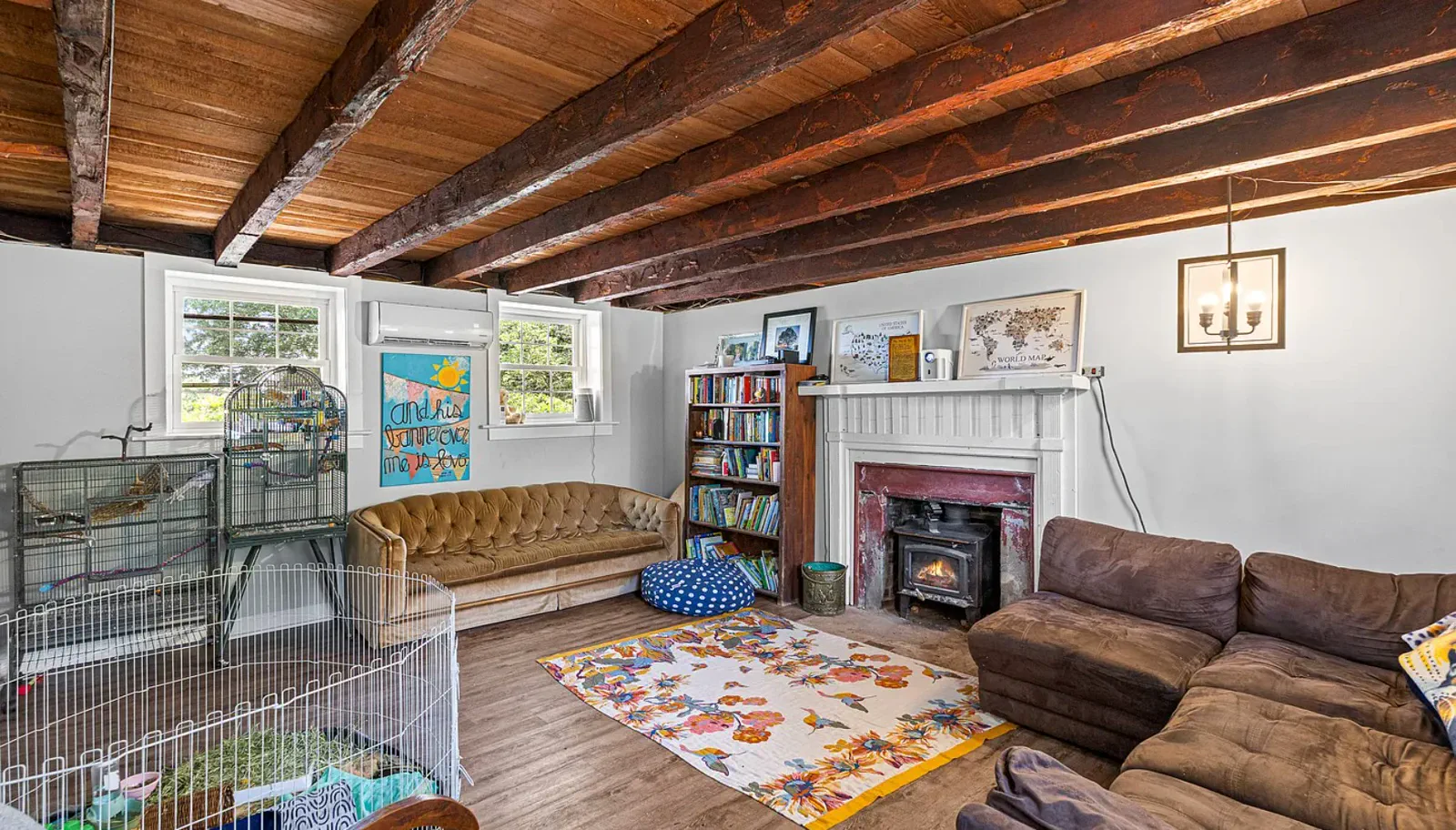 An 1819 Home With a Brick Fireplace in Every Room
