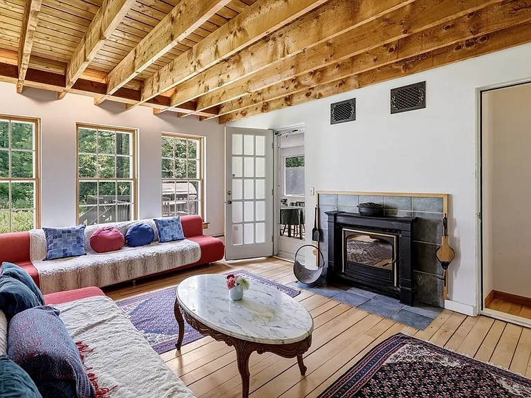 A Hand-Built Timber-Frame Home With Its Own Spring-Fed Pond