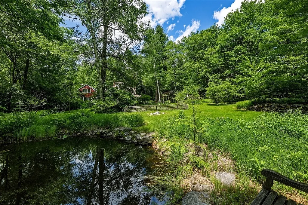 A Hand-Built Timber-Frame Home With Its Own Spring-Fed Pond